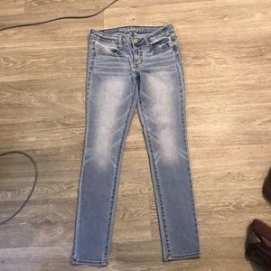 Light wash jeans ( jegging super stretch )